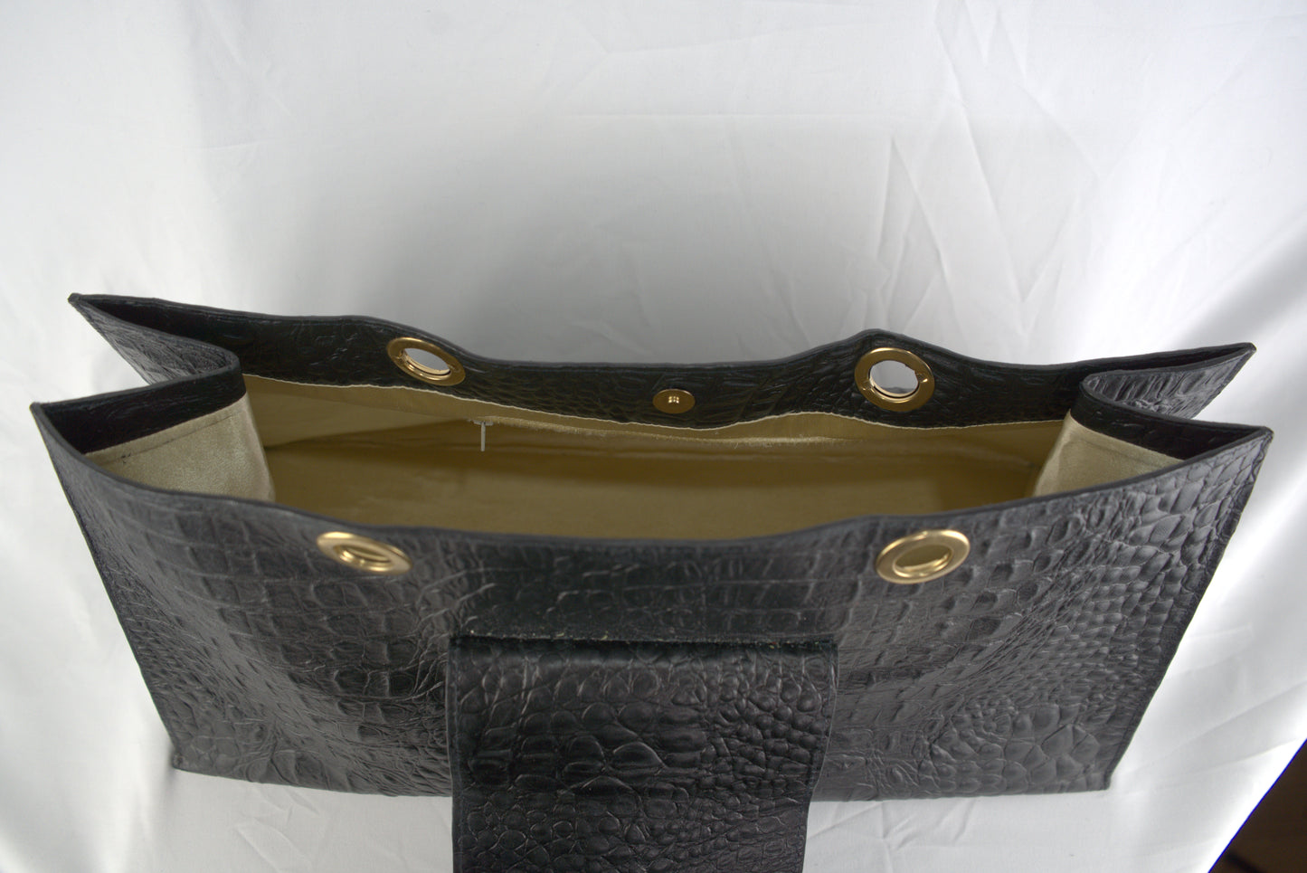 Borsa in vera pelle stampa cocco