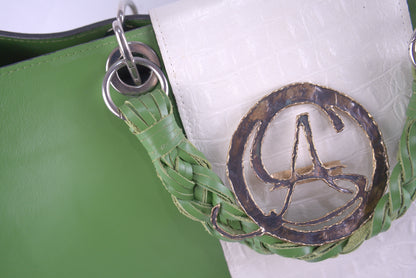 Borsa in vera pelle liscia