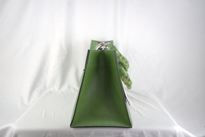 Borsa in vera pelle liscia