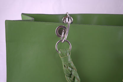 Borsa in vera pelle liscia