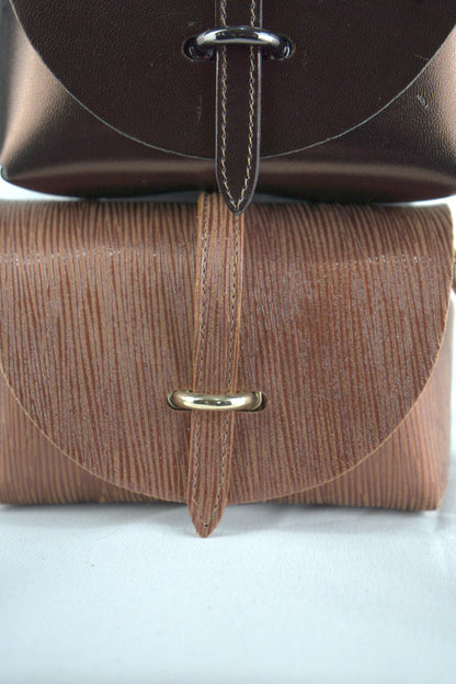 Mini bag con pellami pregiati