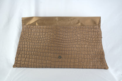 Pochette grande stampa caimano