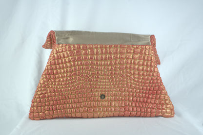 Pochette grande stampa caimano