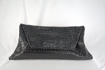 Pochette grande stampa caimano