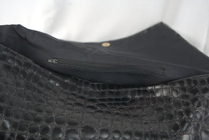 Pochette grande stampa caimano