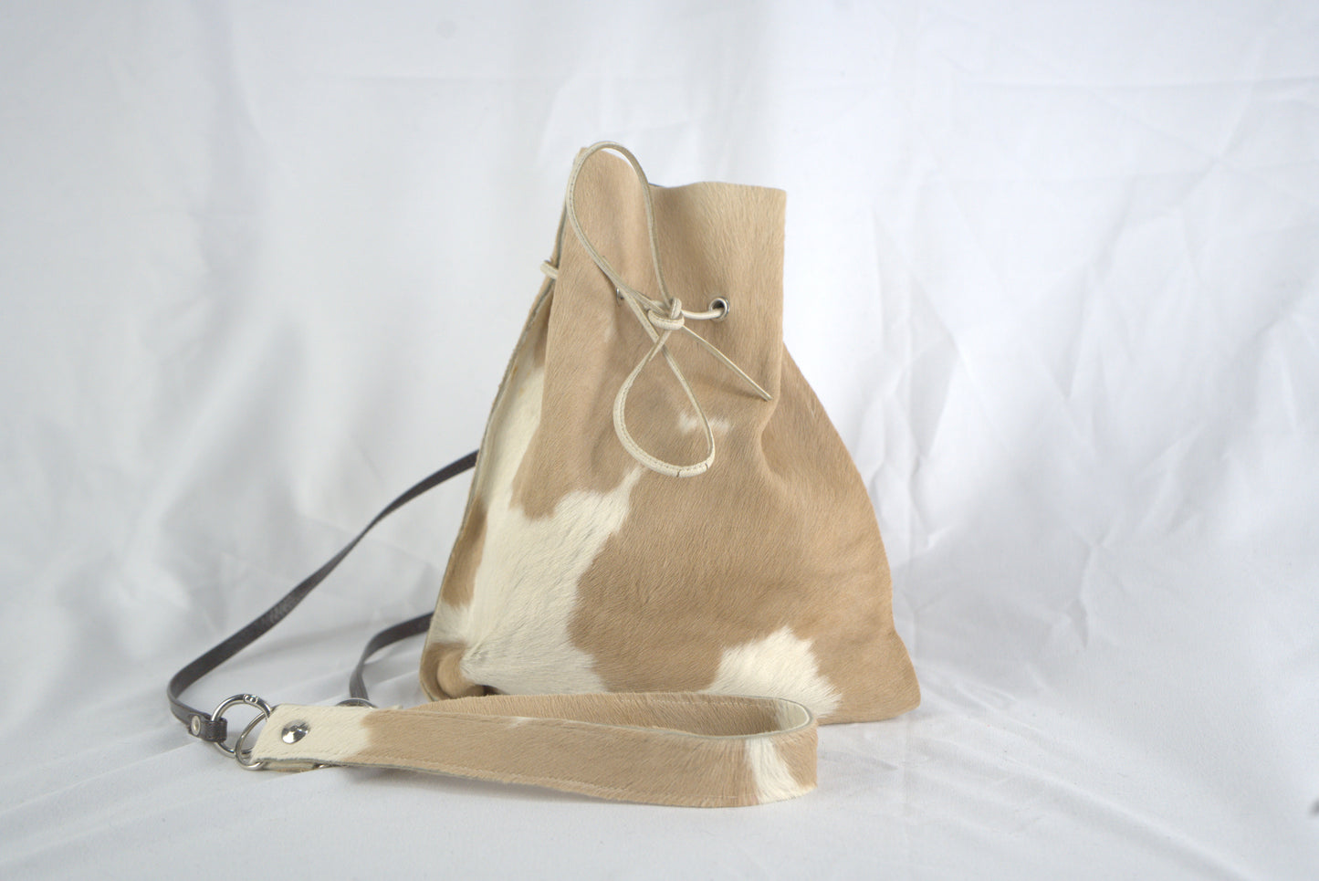 Mini secchiello in cavallino versatile