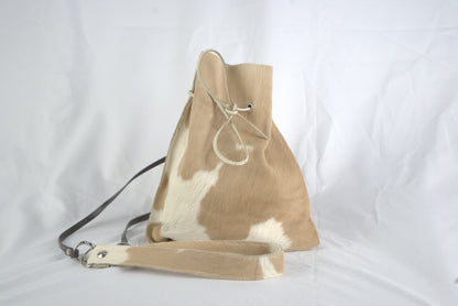 Mini secchiello in cavallino versatile