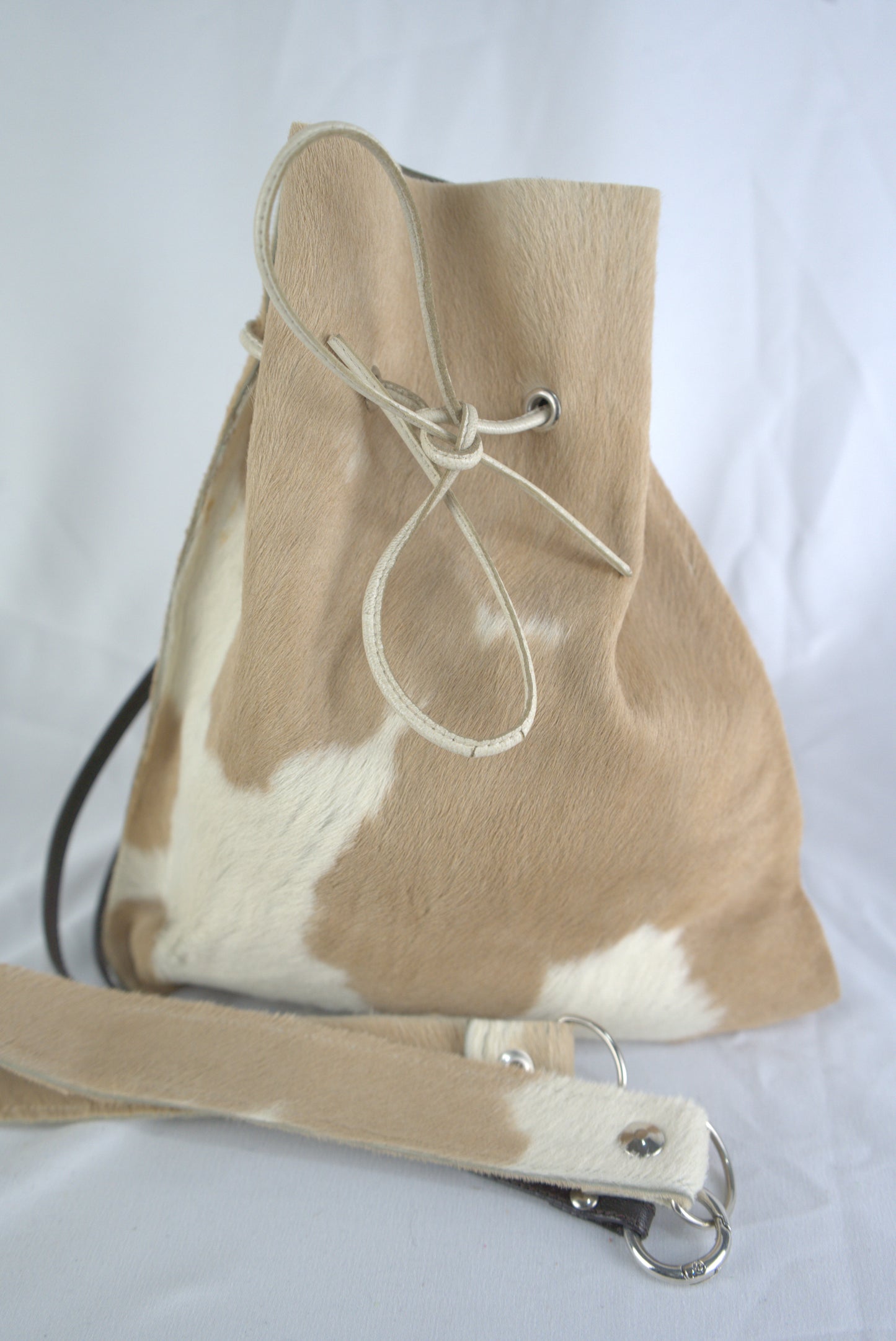 Mini secchiello in cavallino versatile