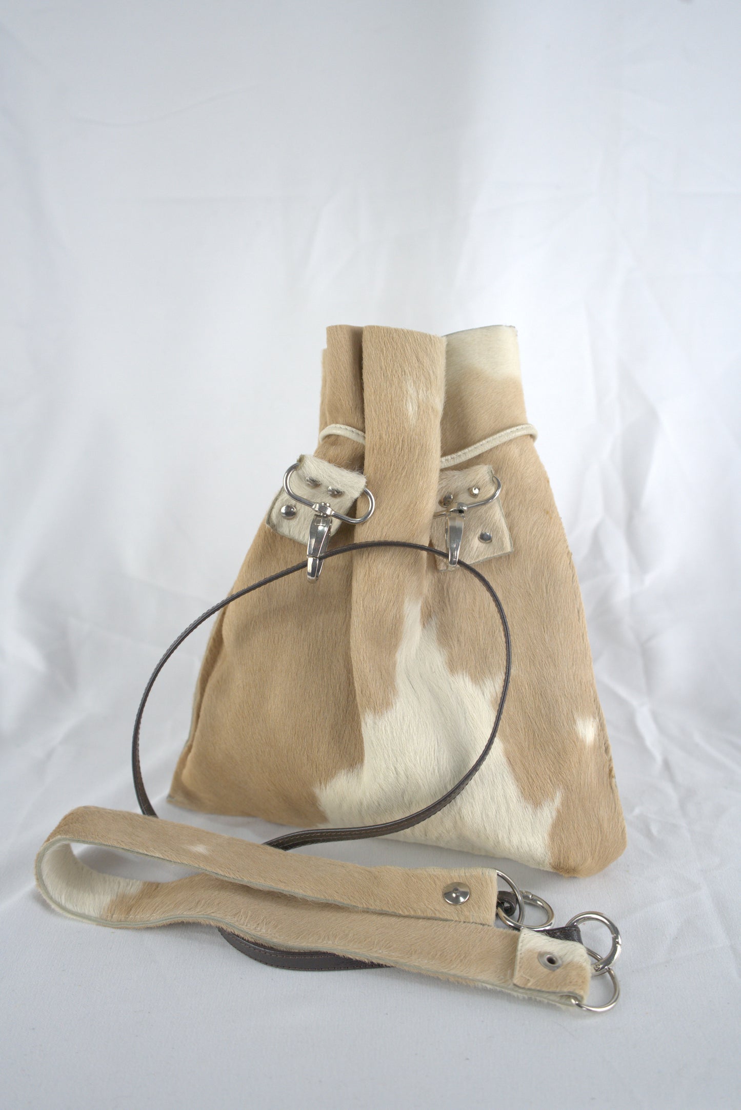 Mini secchiello in cavallino versatile