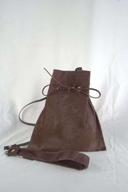 Mini secchiello in cavallino versatile