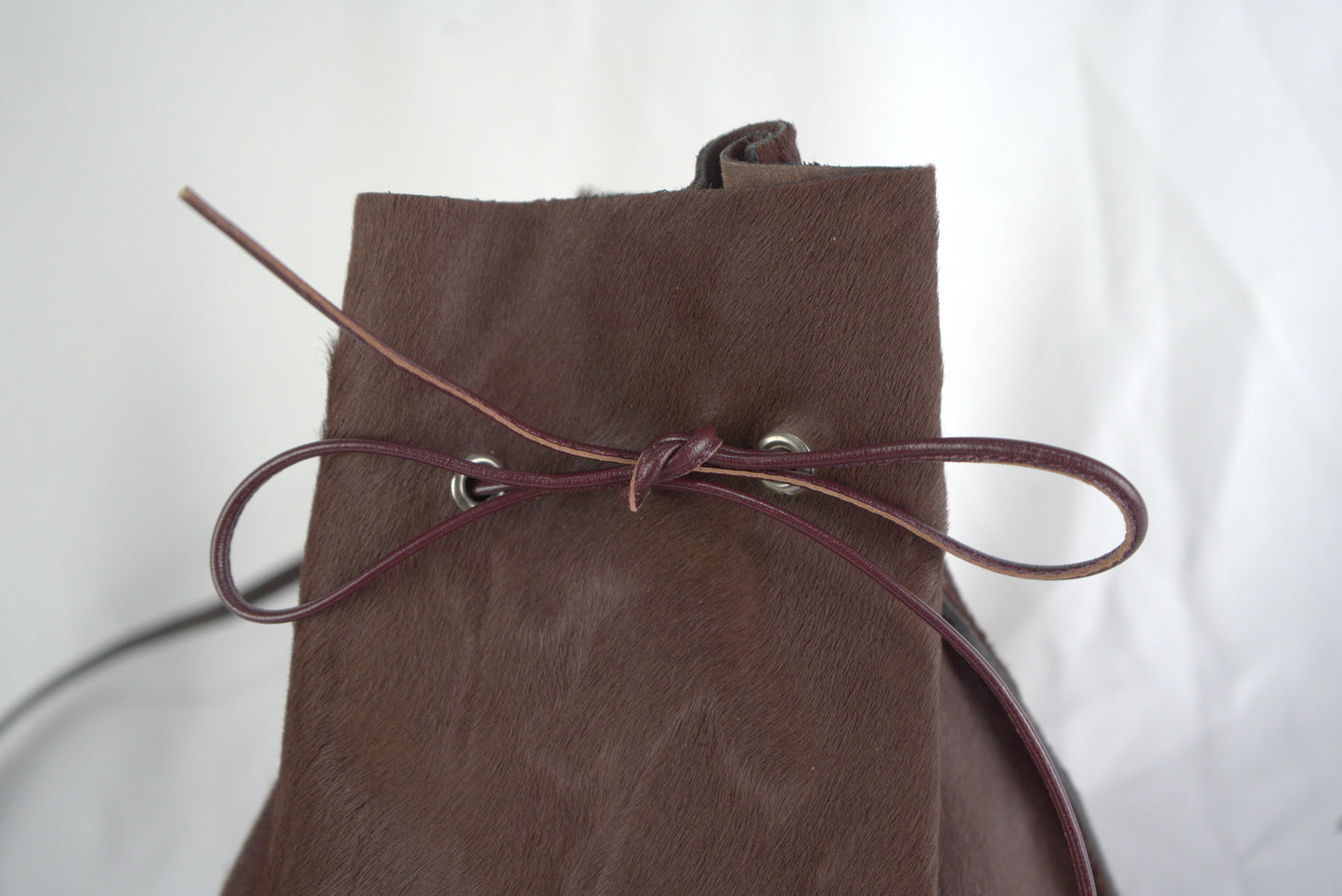 Mini secchiello in cavallino versatile