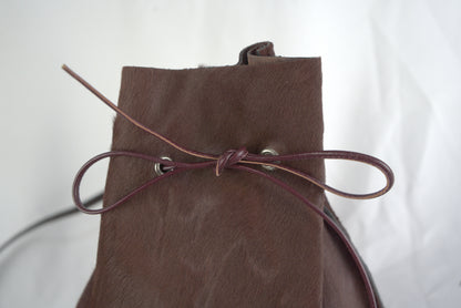 Mini secchiello in cavallino versatile