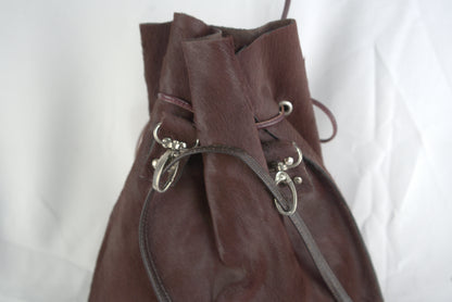 Mini secchiello in cavallino versatile